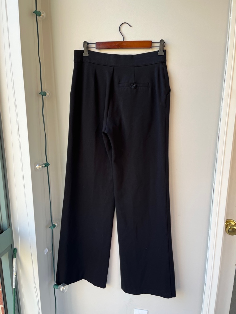 SPANX SPANXsmooth​ PerfectFit Ponte Wide Leg Pant in Classic Black - Picture 6 of 8